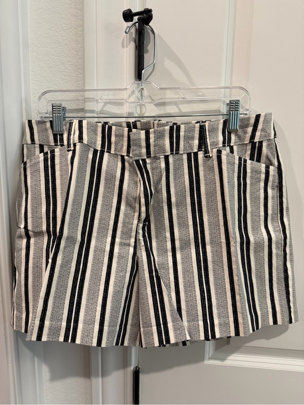 Old Navy Striped Women's Shorts - Black & Cream